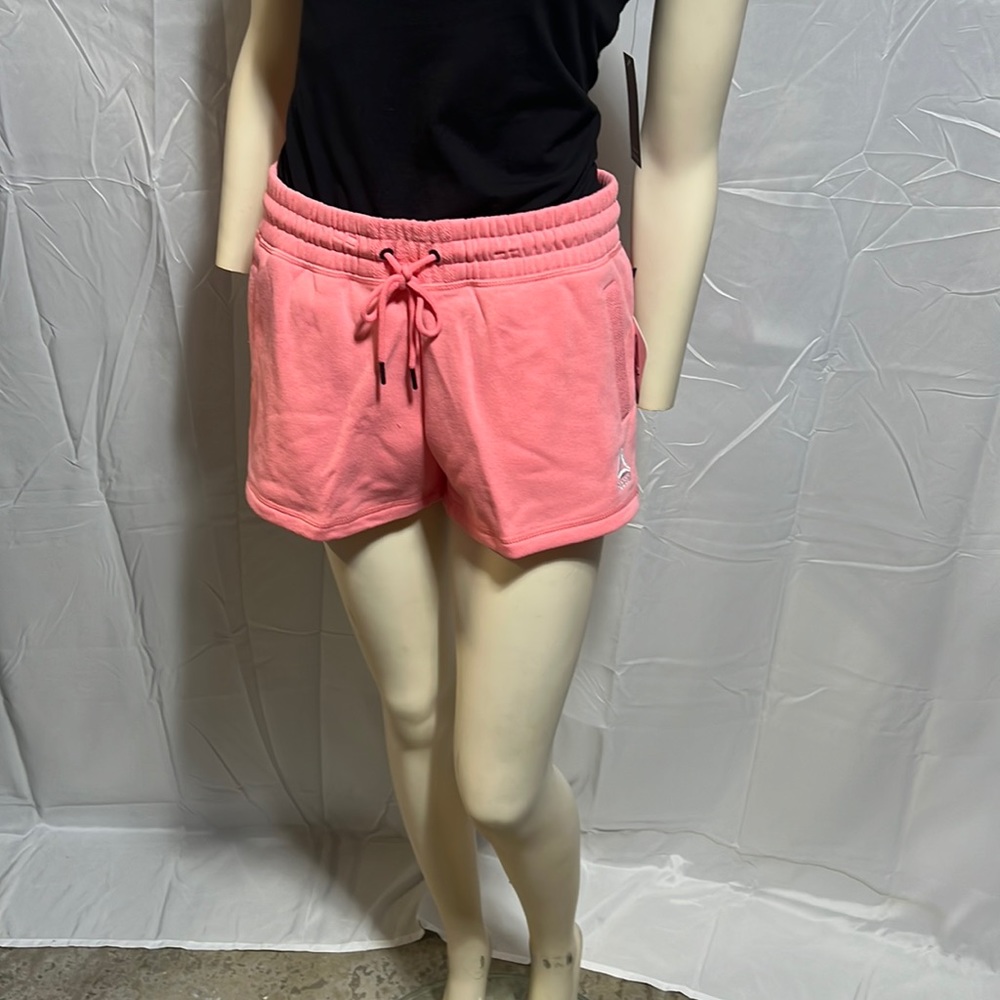 Reebok Women’s Renew French Terry Athletic Shorts With Side Pockets